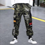 Streetwear Camouflage Cargohose Jungen