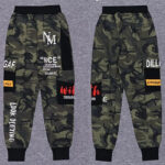 Streetwear Camouflage Cargohose Jungen