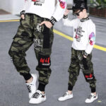 Streetwear Camouflage Cargohose Jungen