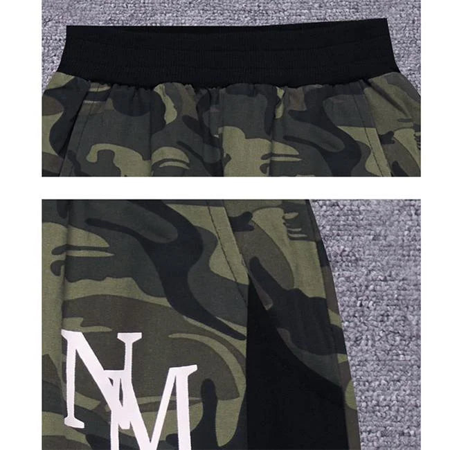 Streetwear Camouflage Cargohose Jungen