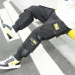 Streetwear Cargohose Jungen mit Riemen