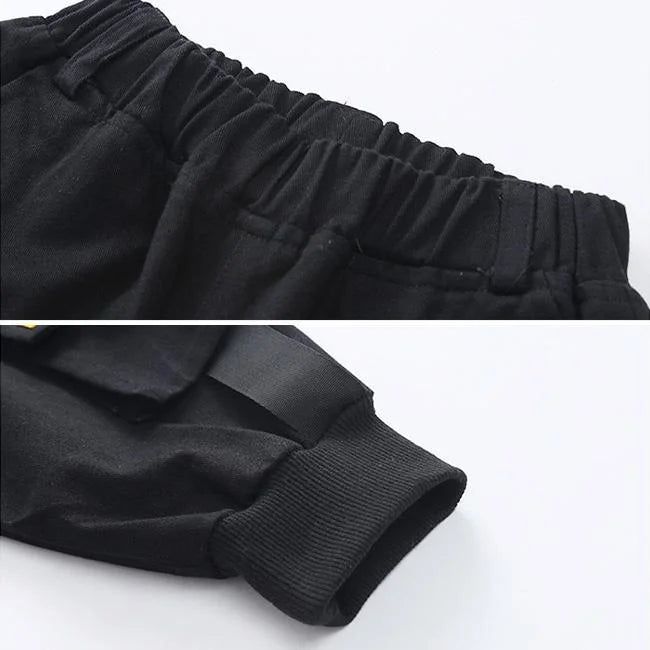 Streetwear Cargohose Jungen mit Riemen