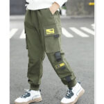 Streetwear Cargohose Jungen mit Riemen