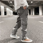 Anthrazit Cargohose Herren in Grau