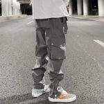 Anthrazit Cargohose Herren in Grau