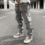 Anthrazit Cargohose Herren in Grau