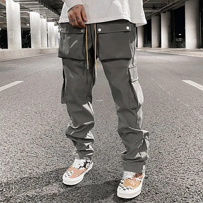pantalon-cargo-gris-anthracite-930.jpg Anthrazit Cargohose Herren in Grau
