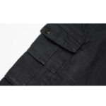 Cargo Jeans Herren Große Größen in Schwarz