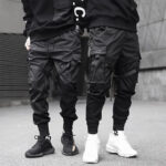 Schwarze Cargohose Herren Shadow Slim Fit