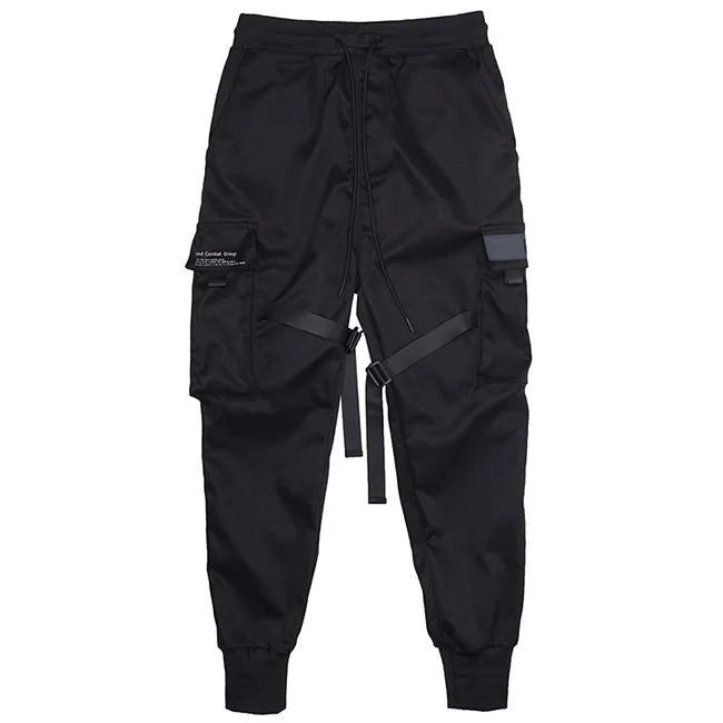 Schwarze Cargohose Herren Shadow Slim Fit