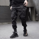 Schwarze Cargohose Herren Shadow Slim Fit