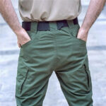 Wasserdichte Cargohose Herren Grün