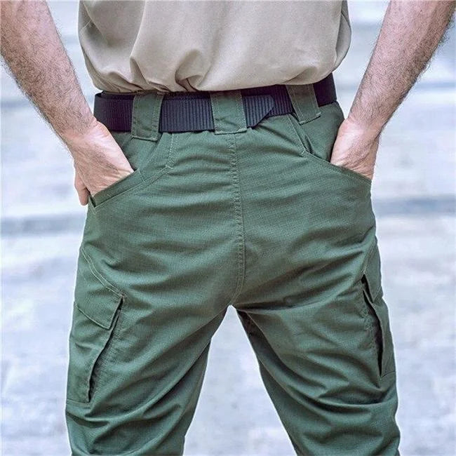 Wasserdichte Cargohose Herren Grün