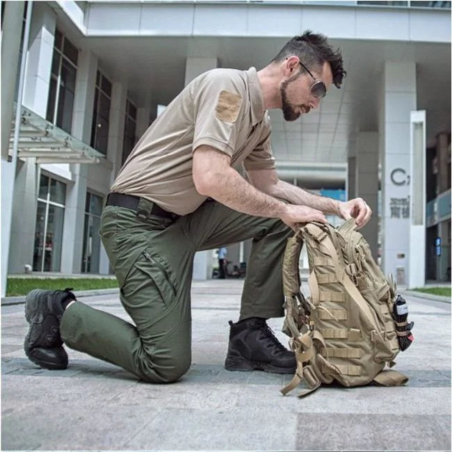 Wasserdichte Cargohose Herren Grün