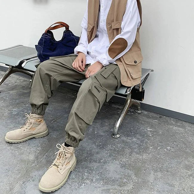 Khaki Cargohose Herren
