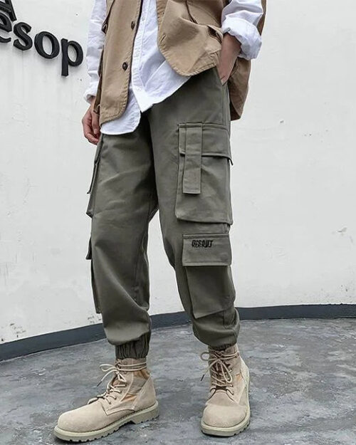 Khaki Cargohose Herren