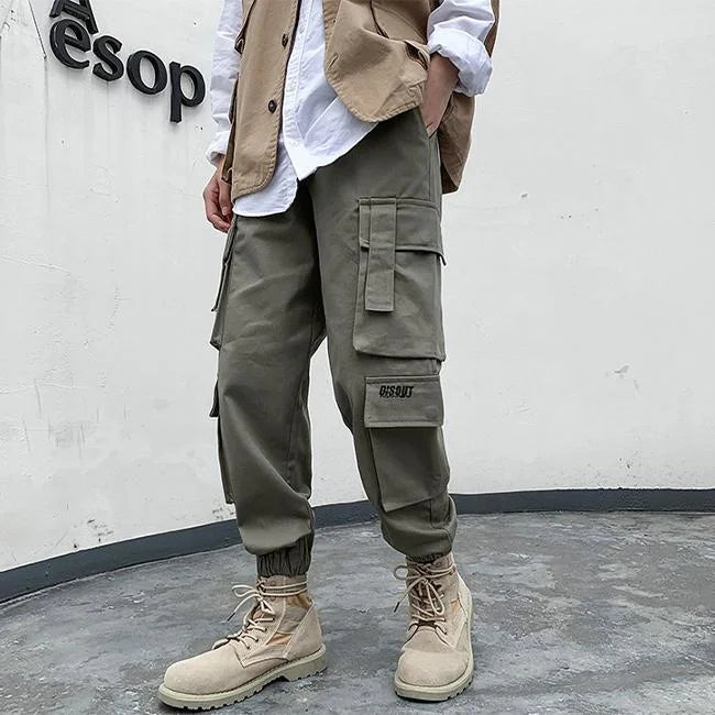 Khaki Cargohose Herren