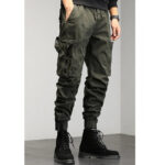Khaki Cargohose Herren Tikalia Slim Fit