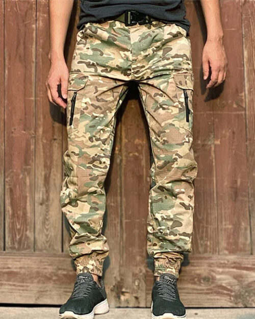Military Cargohose Herren Tactical in Camouflage