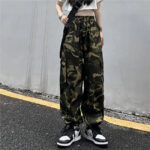 Military Cargohose Damen Camouflage