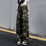 Military Cargohose Damen Camouflage