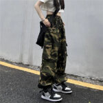 Military Cargohose Damen Camouflage