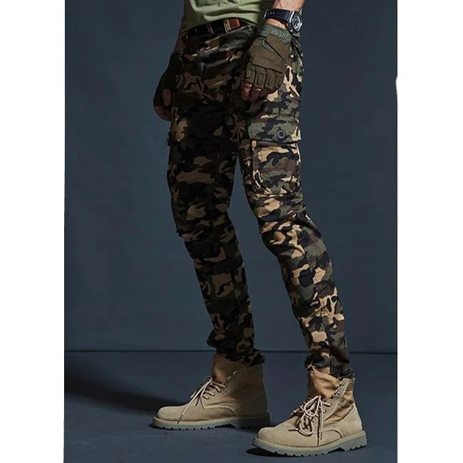 Military Cargohose Herren Slim Fit