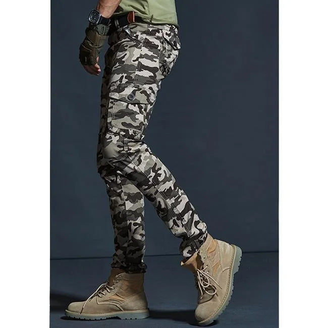Military Cargohose Herren Slim Fit