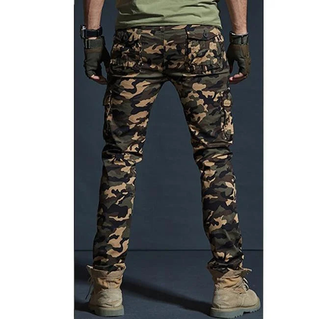 Military Cargohose Herren Slim Fit