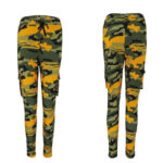 Camouflage Cargo Jogger Damen Skinny