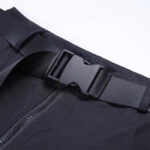 Schwarze Tactical Cargohose Damen