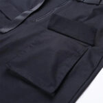 Schwarze Tactical Cargohose Damen