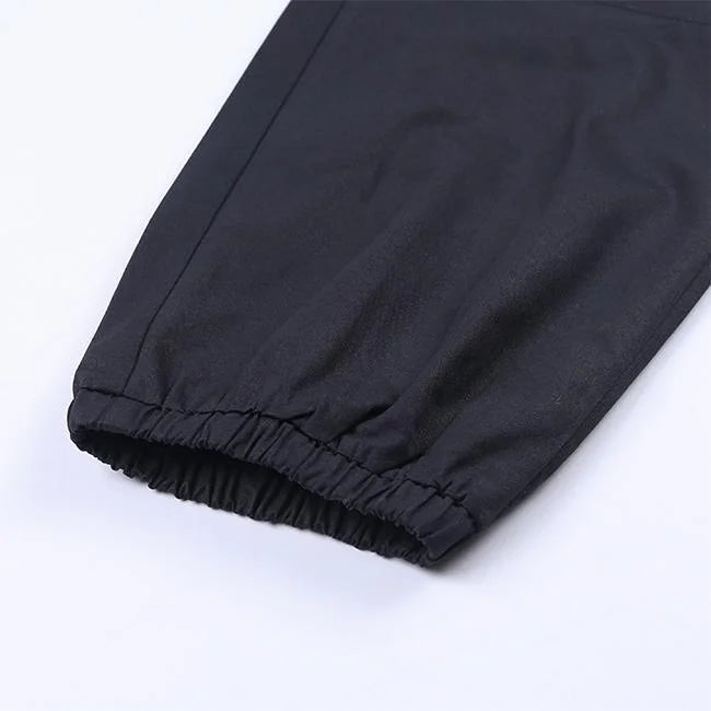 Schwarze Tactical Cargohose Damen