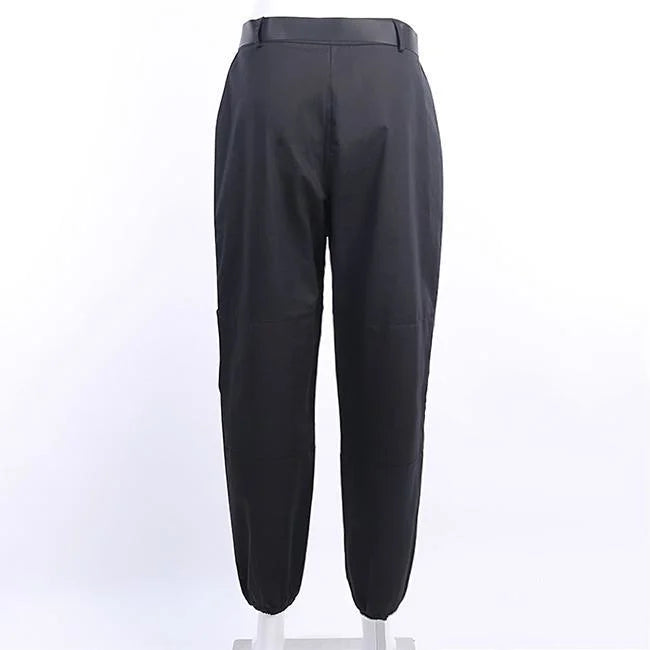 Schwarze Tactical Cargohose Damen