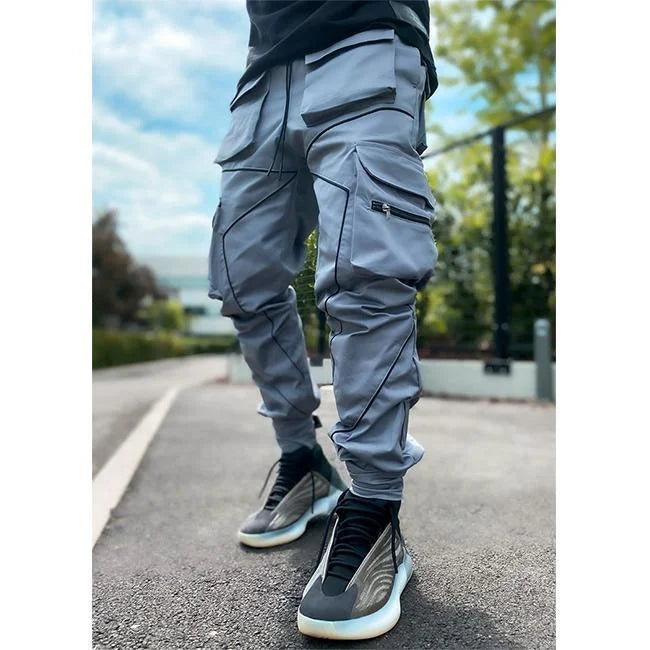 Reflektierende Cargohose Herren