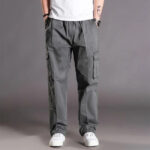 Weite Stretch Cargohose Herren