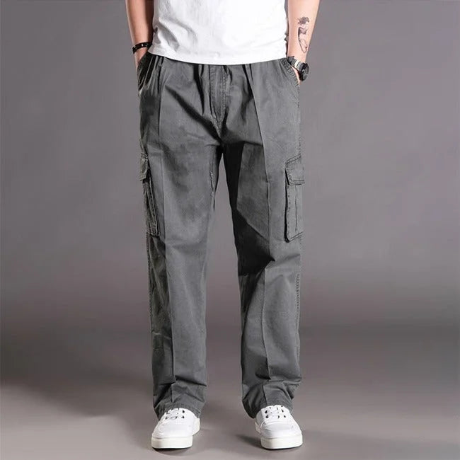 pantalon-cargo-souple-homme-256.jpg Weite Stretch Cargohose Herren