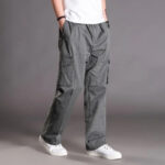 Weite Stretch Cargohose Herren
