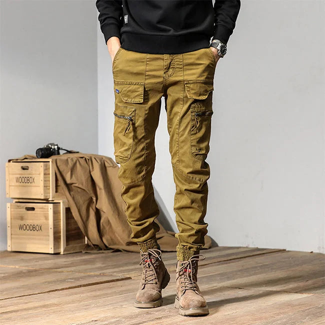 Y2K Tactical Cargohose Herren in Khaki