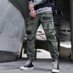 Khaki Urban Cargohose Herren