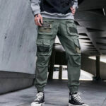 Khaki Urban Cargohose Herren