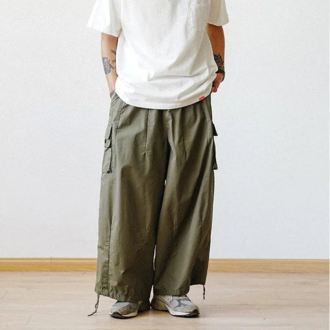 Khaki Baggy Cargohose Herren