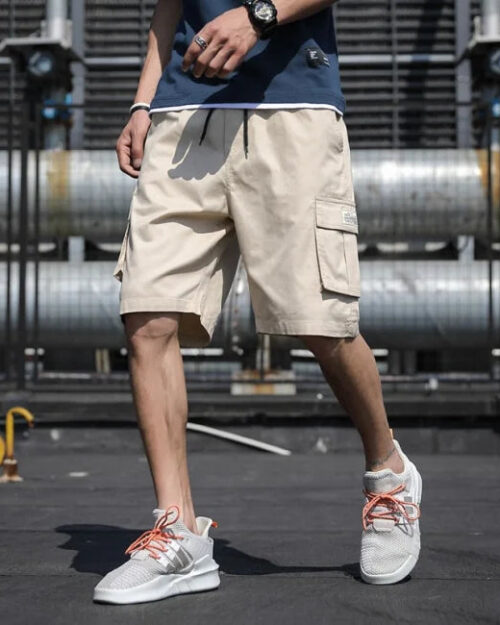 Cargo Shorts Herren Beige