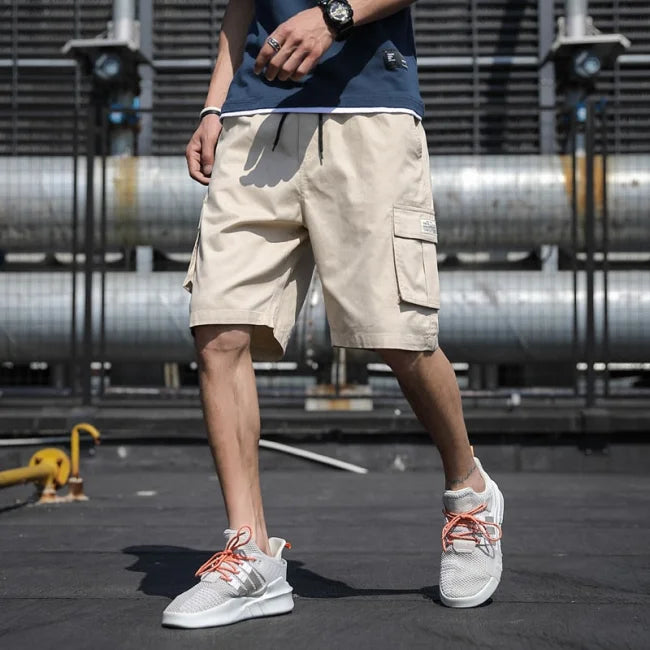 Cargo Shorts Herren Beige