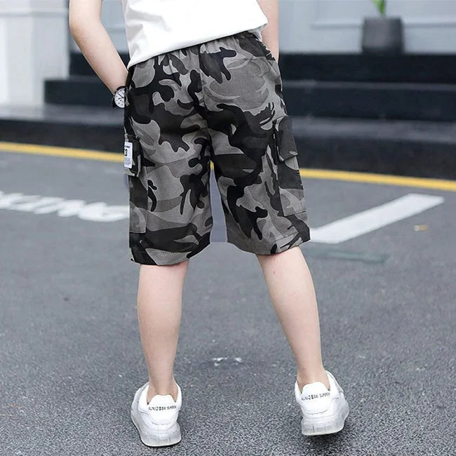 Camouflage Cargo Shorts