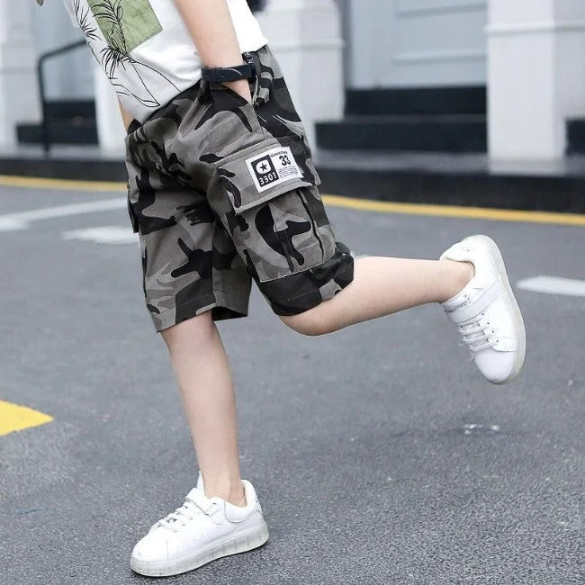 Camouflage Cargo Shorts