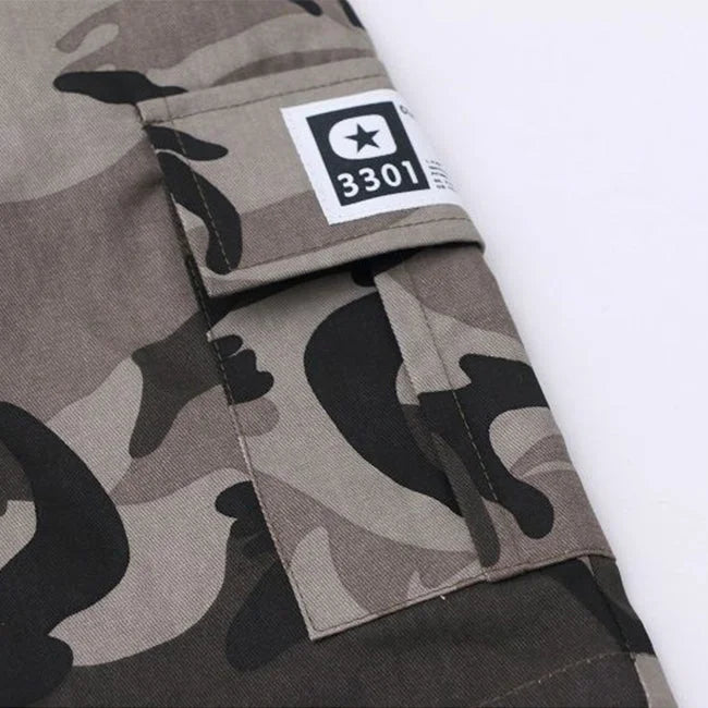 Camouflage Cargo Shorts