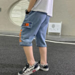Cargo Jeans Shorts Kinder