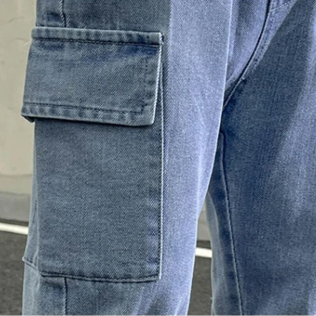Cargo Jeans Shorts Kinder