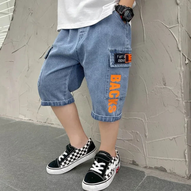 short-cargo-enfant-jean-643.jpg Cargo Jeans Shorts Kinder